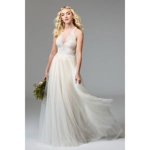 NWOT “Vira” Willowby by Watters Beachy Boho Bridal